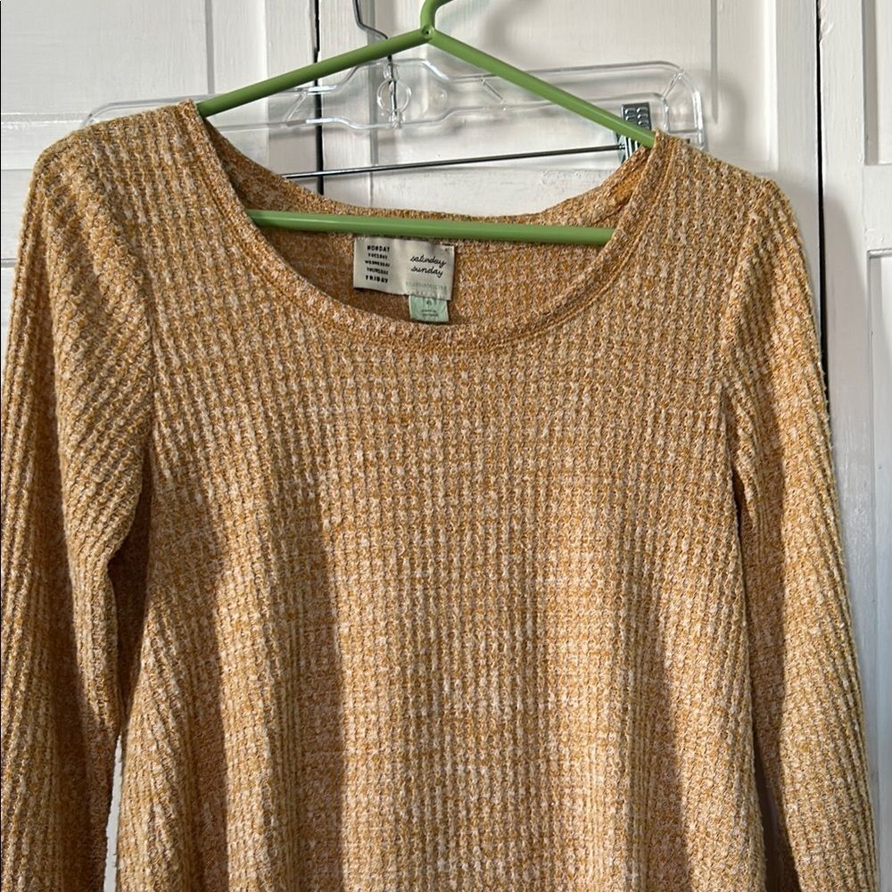 Anthropologie Saturday Sunday Athleisure Sweater, Size XS - Picture 5 of 8